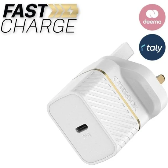 Otterbox Uk Wall Charger 20W-1X Usb-C 20W-Pd White